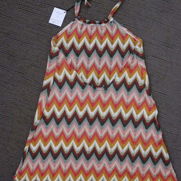 NWT Skatie Halter Crochet Mini Dress in Fleetwood Small - Picture 8 of 10